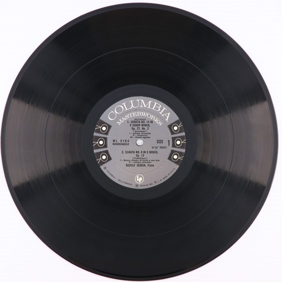 Beethoven, Rudolf Serkin Sonata No. 8, 14, 23 1956 Mono 6-Eye LP Record ML 5164 - Picture 8 of 16